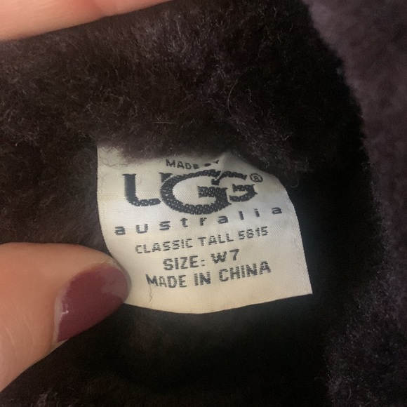 UGG classic tall 12” boot chocolate brow W7 - Picture 4 of 6